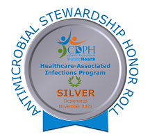 Antimicrobial Stewardship Program Honor Roll badge